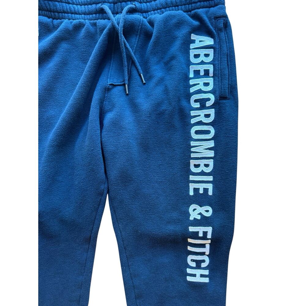 Y2K Abercrombie & Fitch Men’s Jogger Pants M Blue Pockets M J18 - Picture 4 of 6